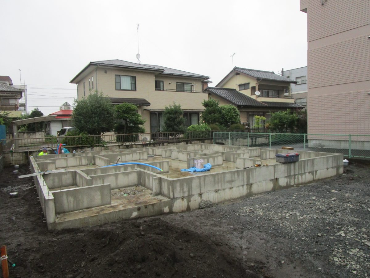 『これからの住まい～平屋で暮らす～』現場日記～基礎工事