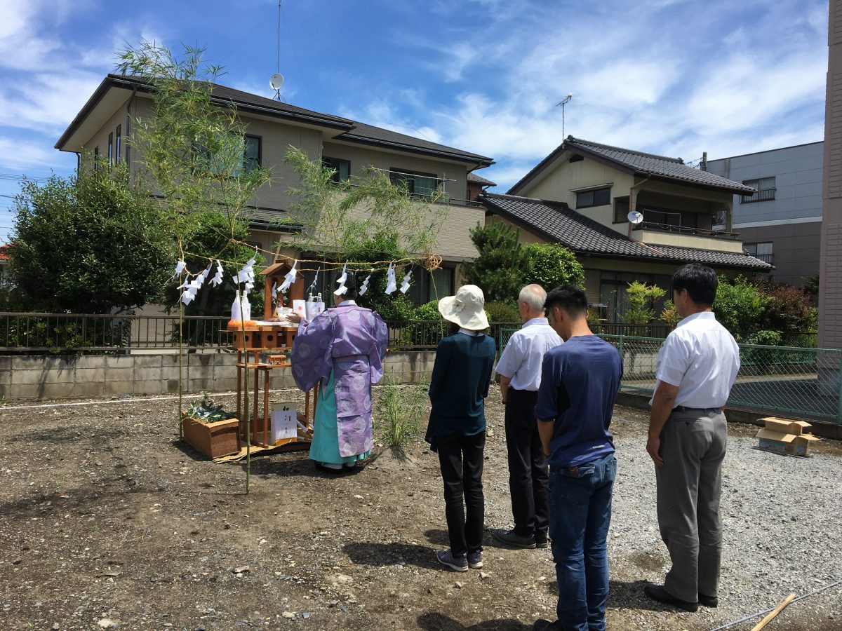 『これからの住まい～平屋で暮らす～』現場日記～地鎮祭