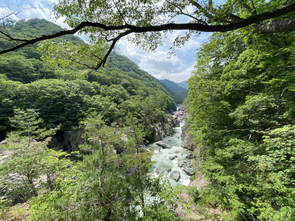 龍王峡ハイキング
